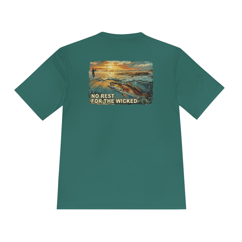 No Rest for the Wicked — Fishing T-Shirt