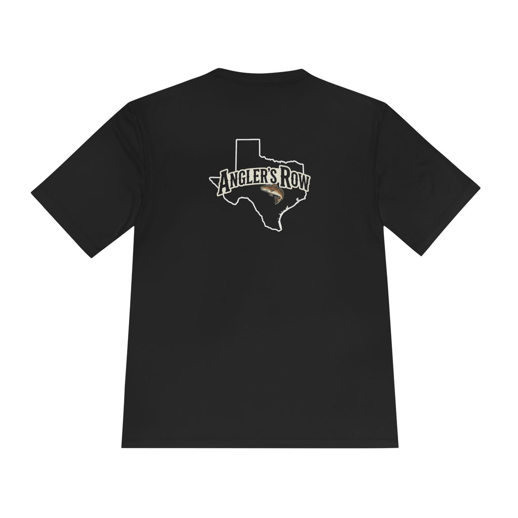 Texas Angler's Row Logo Moisture-Wicking Tee