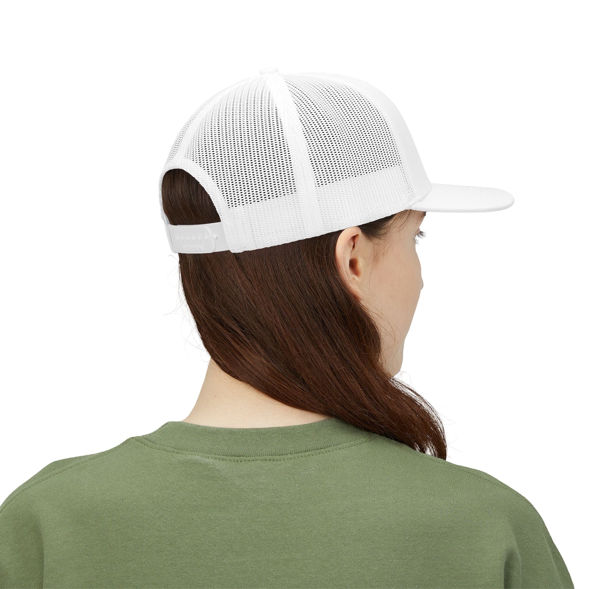 Anglers Row Fish Logo Snapback Cap | Trucker Hat, Fishing Emblem