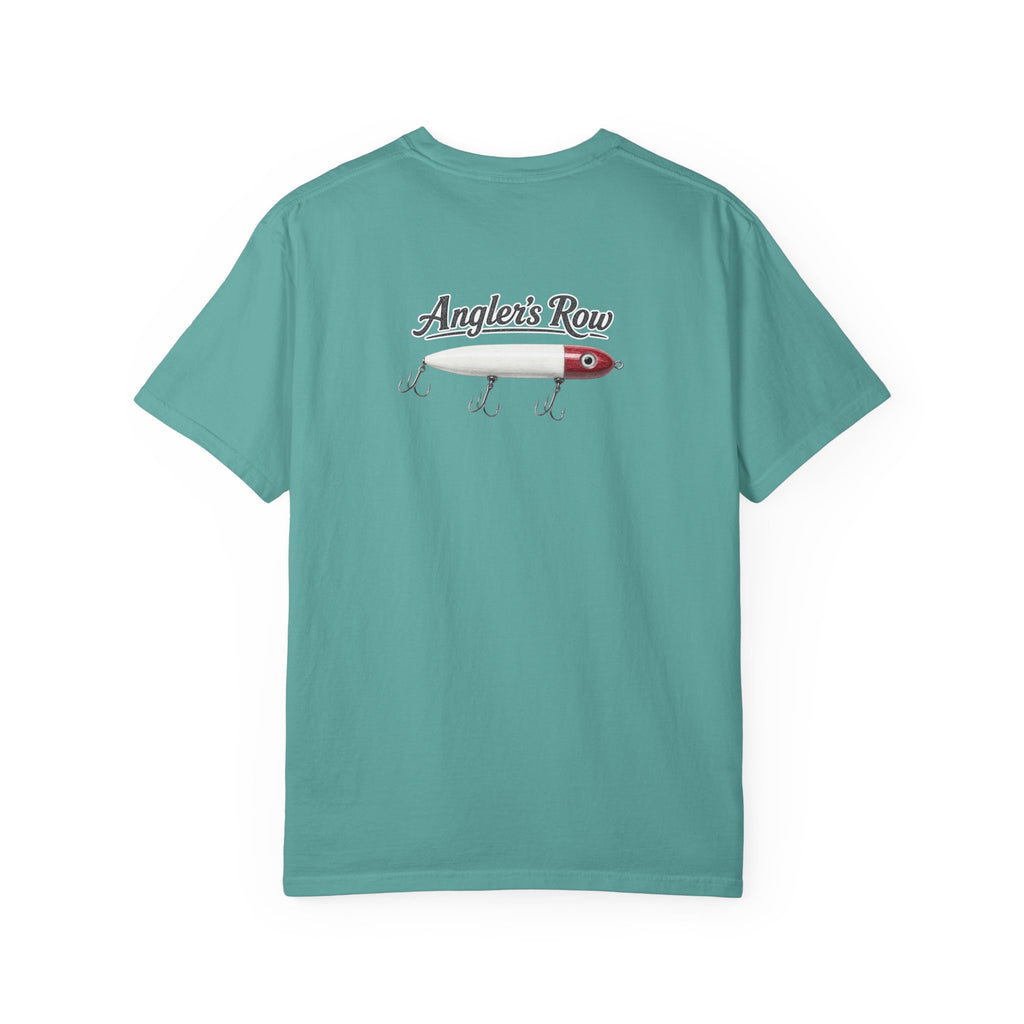 Angler's Row Fishing Lure T-Shirt | Vintage Bait Graphic
