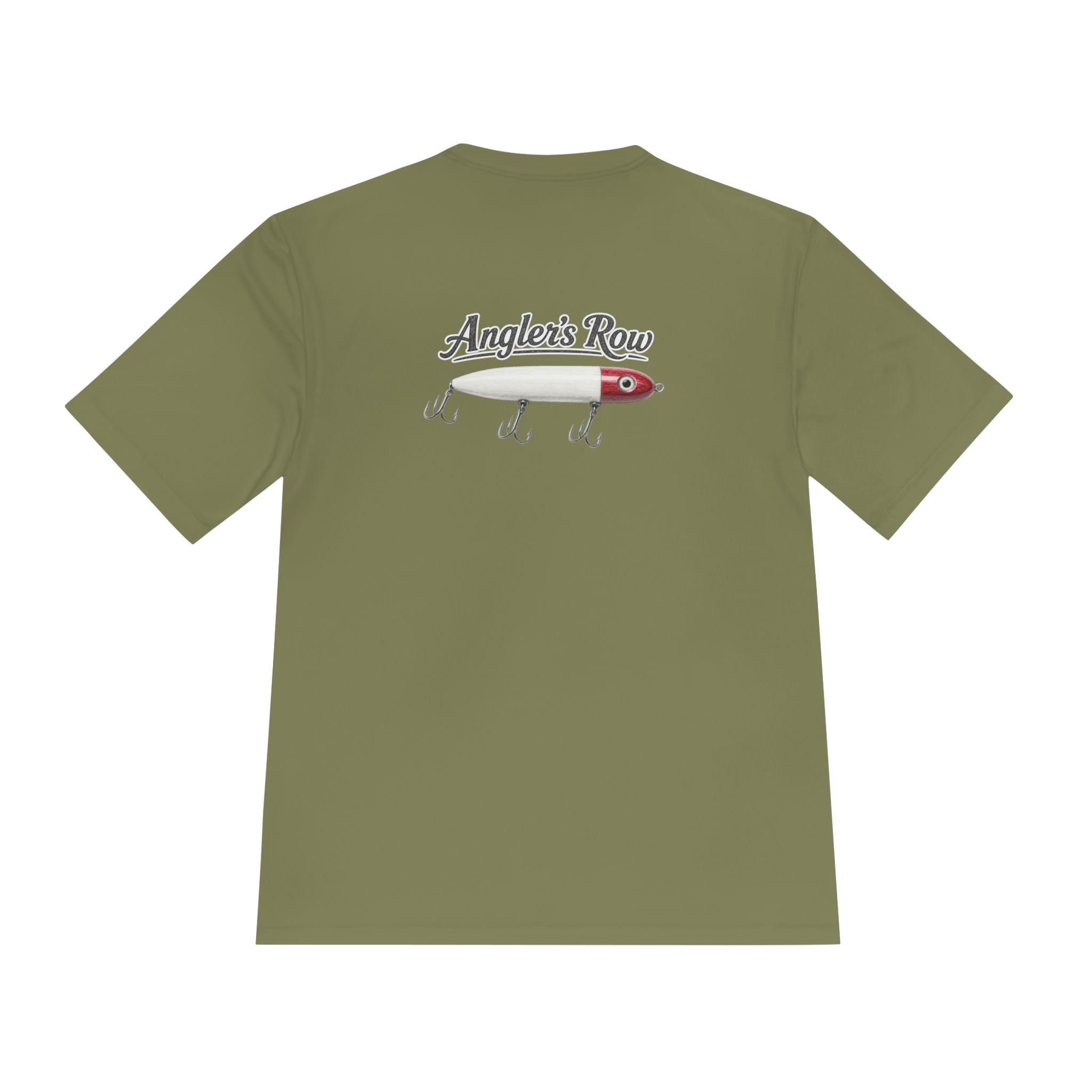 Fishing Lure Performance Tee — "Angler's Row" Moisture‑Wicking Shirt