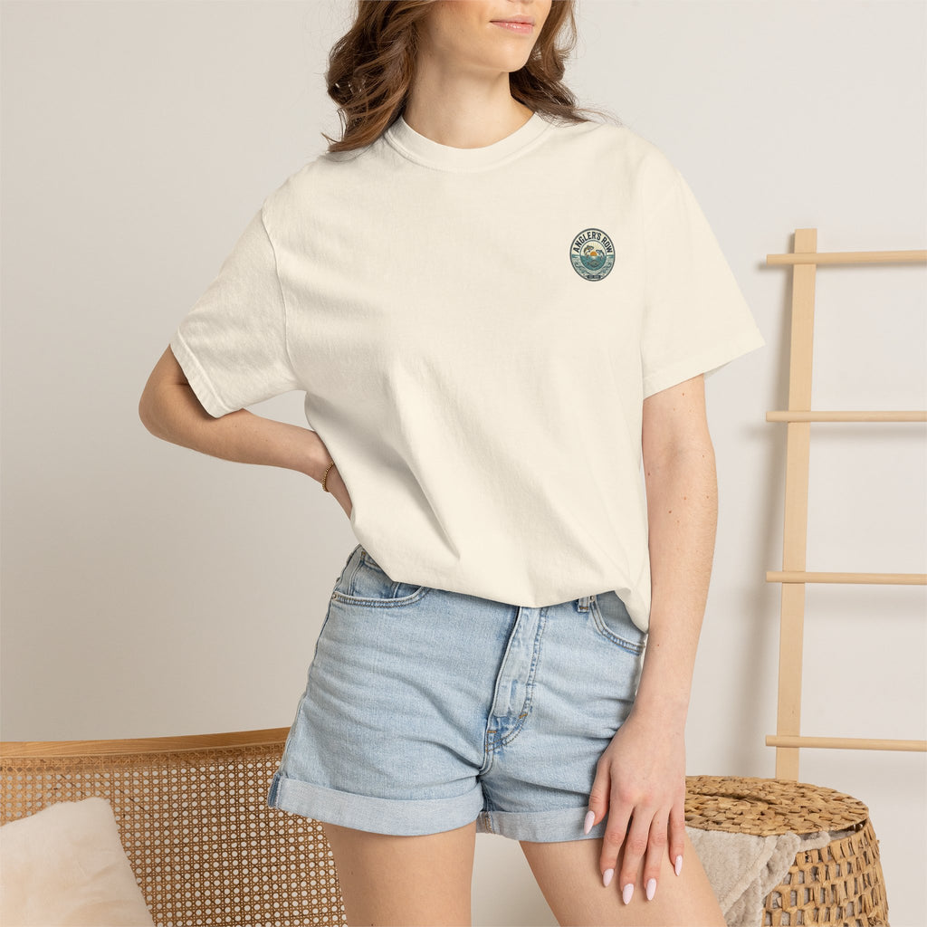 Angler's Row Fishing Lure T-Shirt | Vintage Bait Graphic
