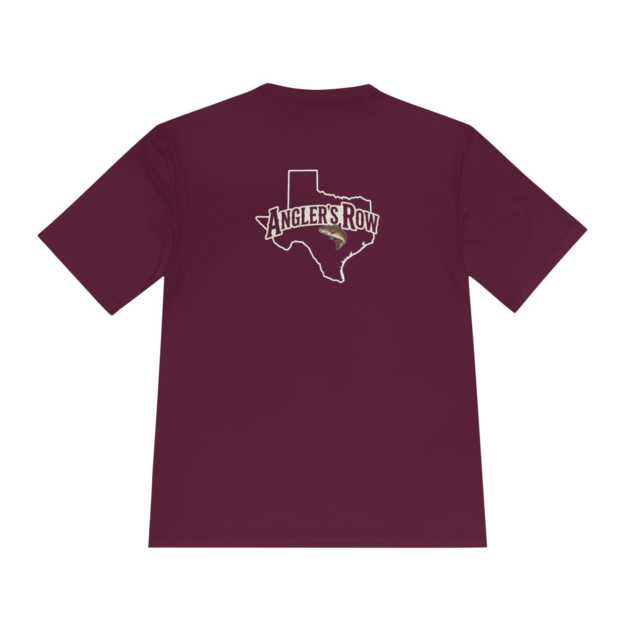 Texas Angler's Row Logo Moisture-Wicking Tee