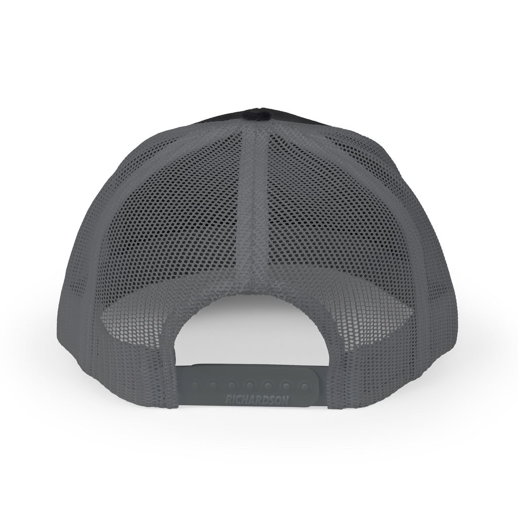 Anglers Row Fish Logo Snapback Cap | Trucker Hat, Fishing Emblem