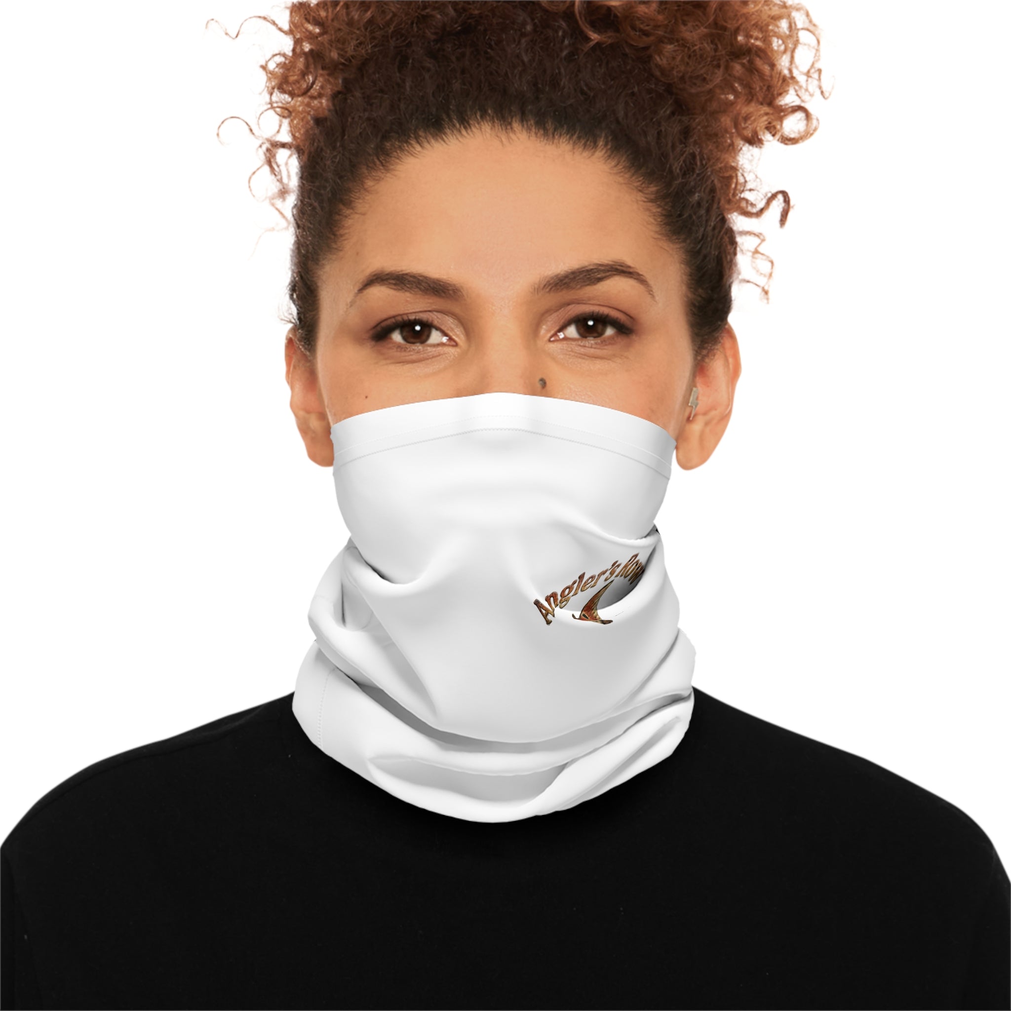 Fishing Neck Gaiter - "Angler’s Row" Logo Lightweight Face Shield