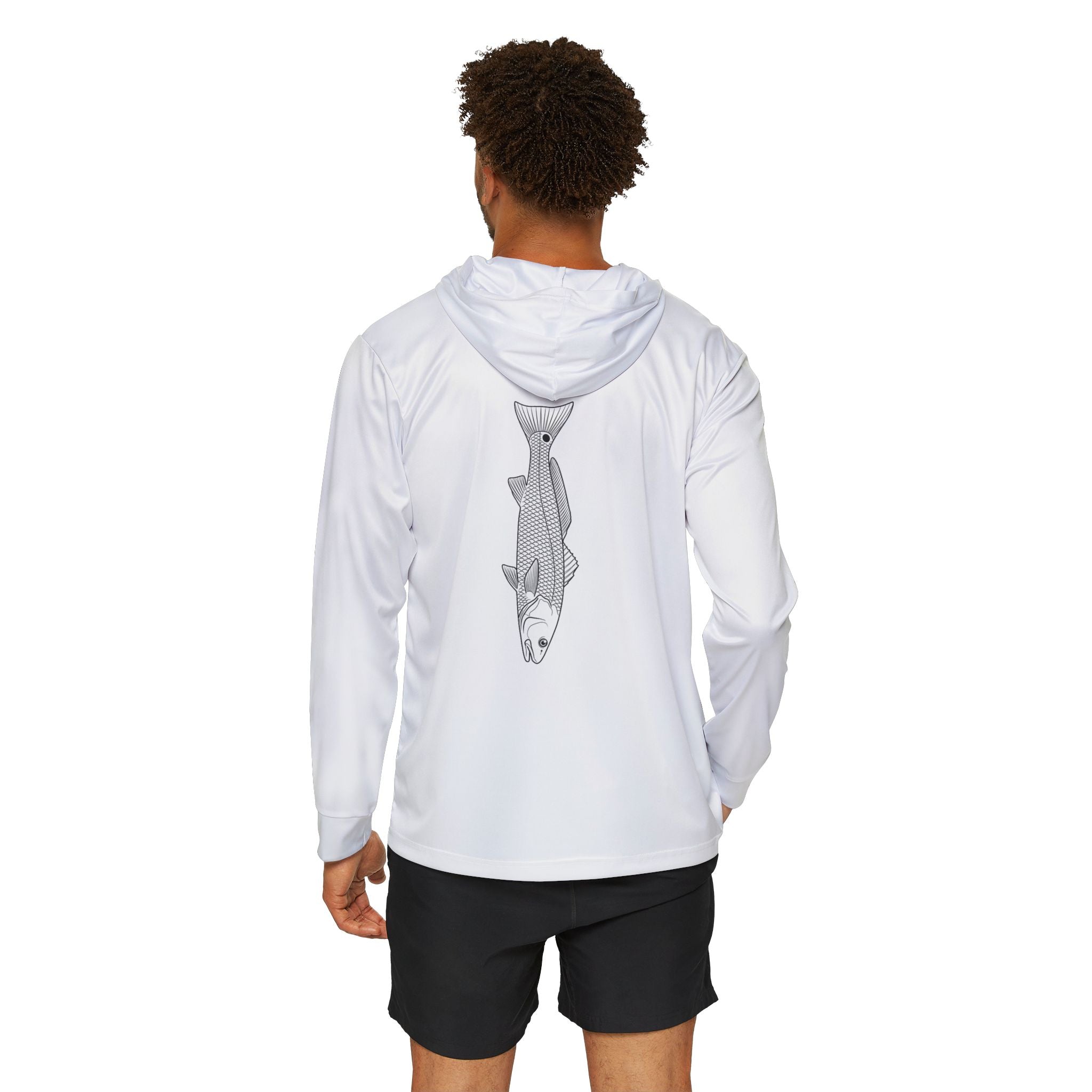 The Outlined Red — Fishing Hoodie