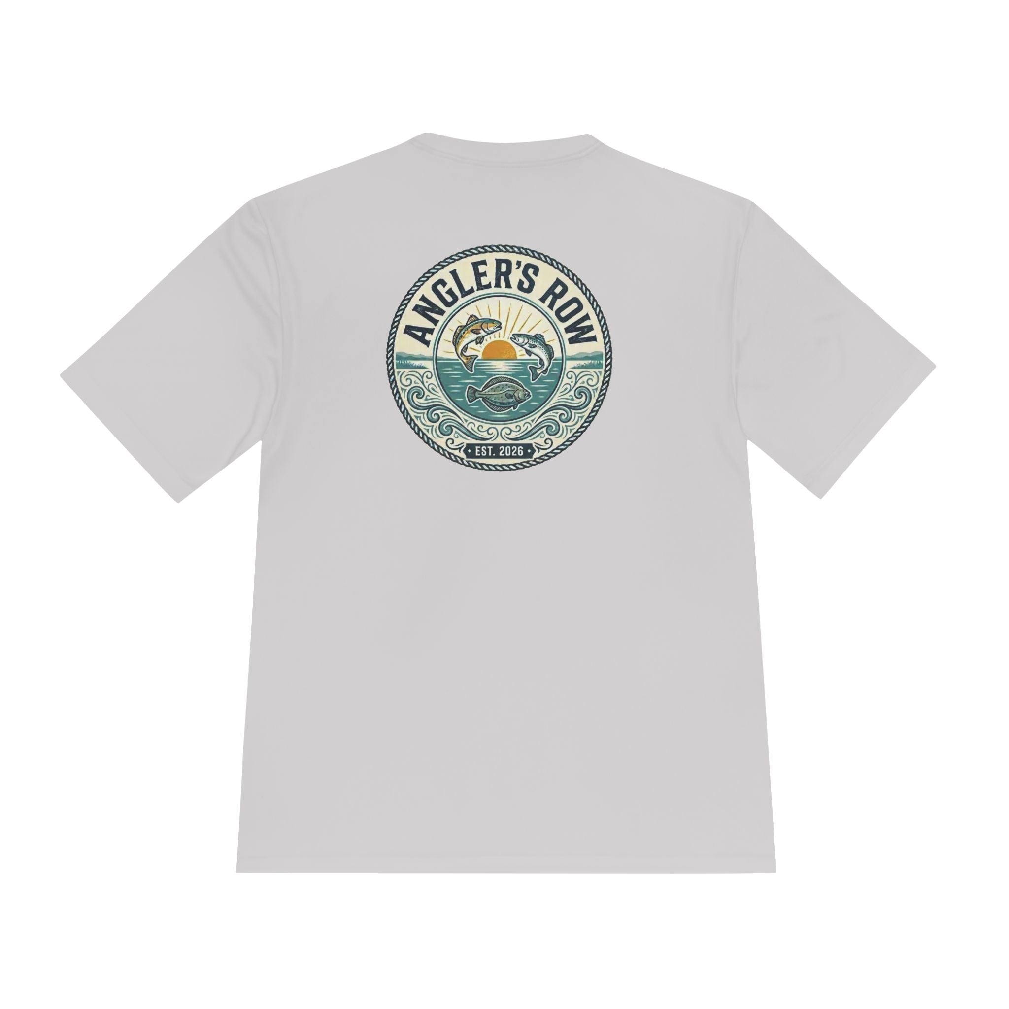 Angler's Row Fishing Logo Tee | Fishing T-Shirt, moisture-wicking