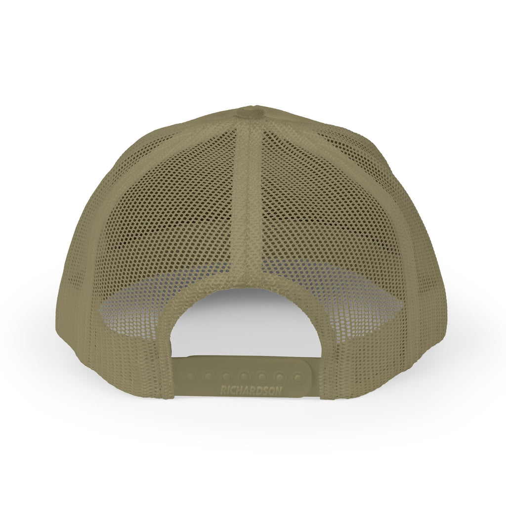 Angler's Row Fishing Trucker Cap - Vintage Boat Snapback Hat