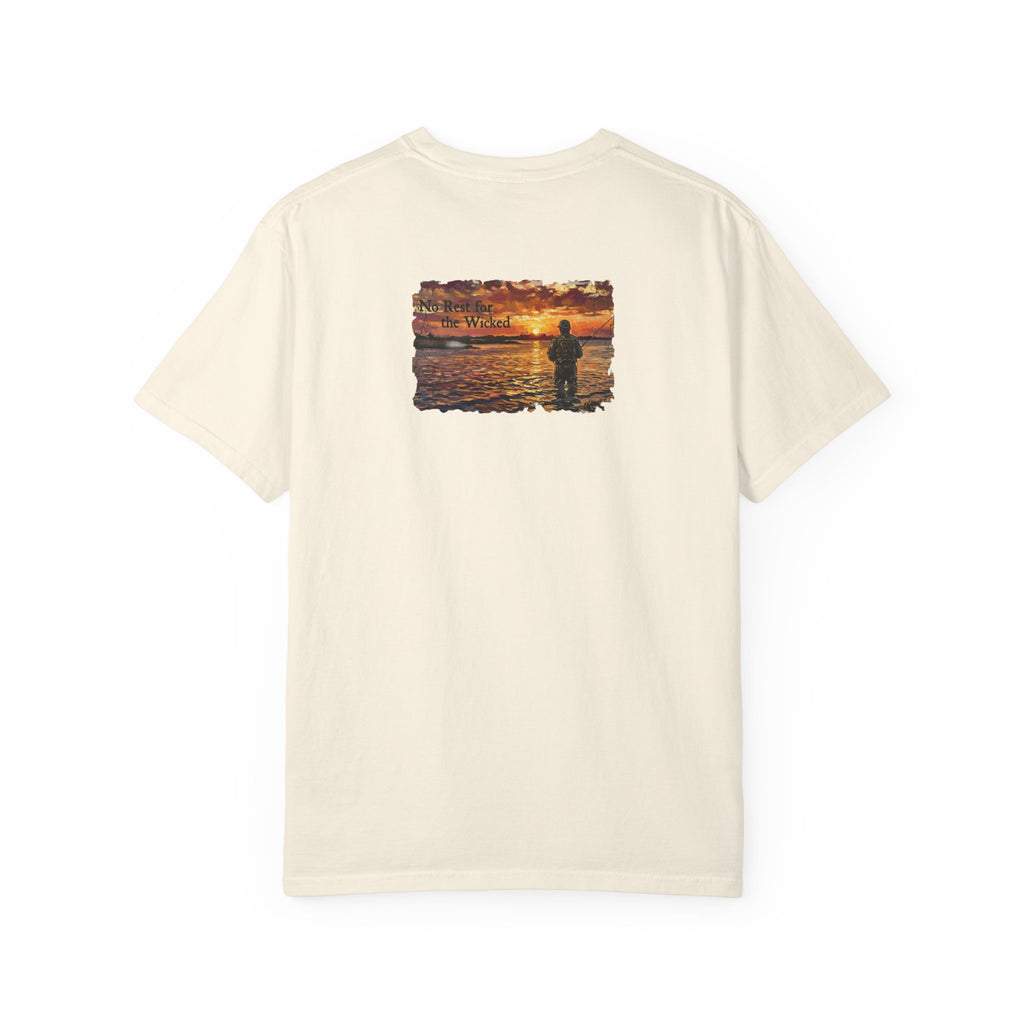 Sunset Angler T-Shirt — Cotton