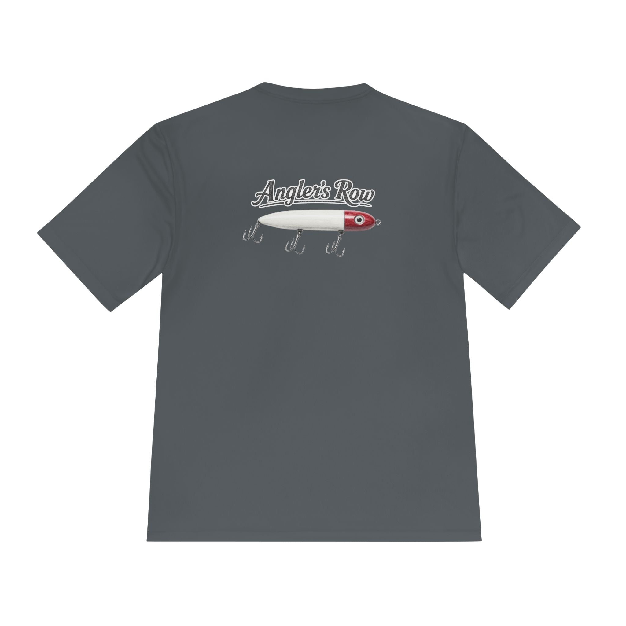 Fishing Lure Performance Tee — "Angler's Row" Moisture‑Wicking Shirt