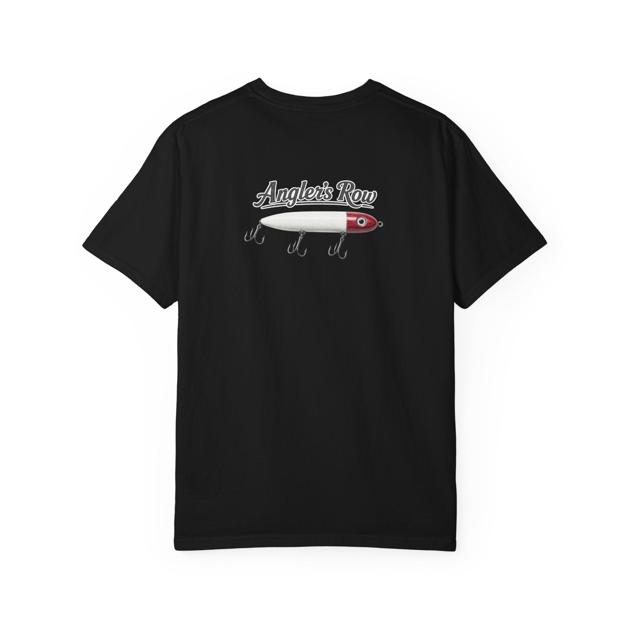 Angler's Row Fishing Lure T-Shirt | Vintage Bait Graphic