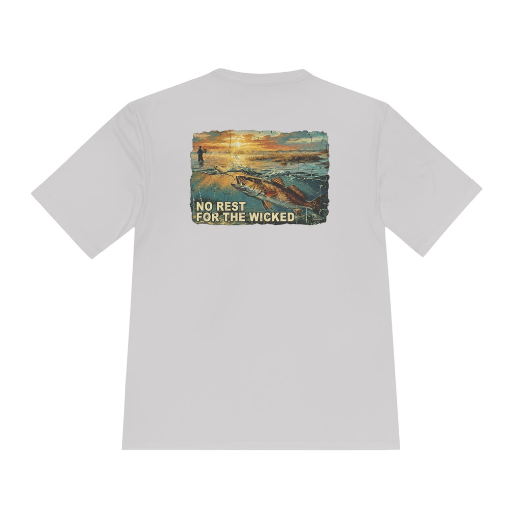 No Rest for the Wicked — Fishing T-Shirt