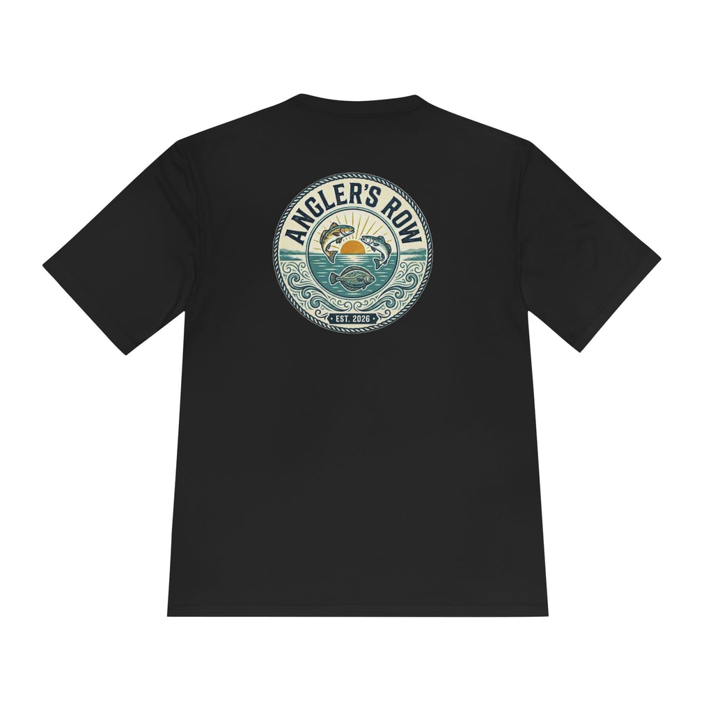 Angler's Row Fishing Logo Tee | Fishing T-Shirt, moisture-wicking