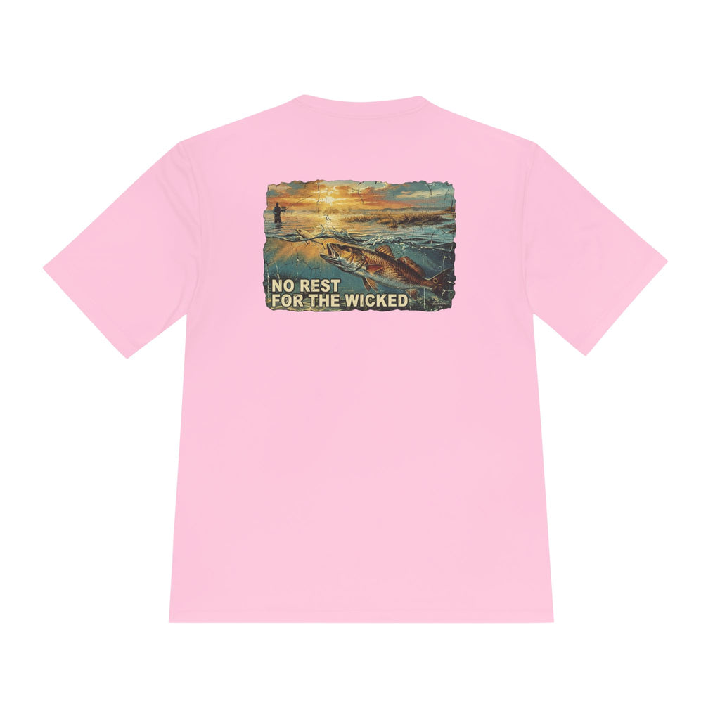 No Rest for the Wicked — Fishing T-Shirt