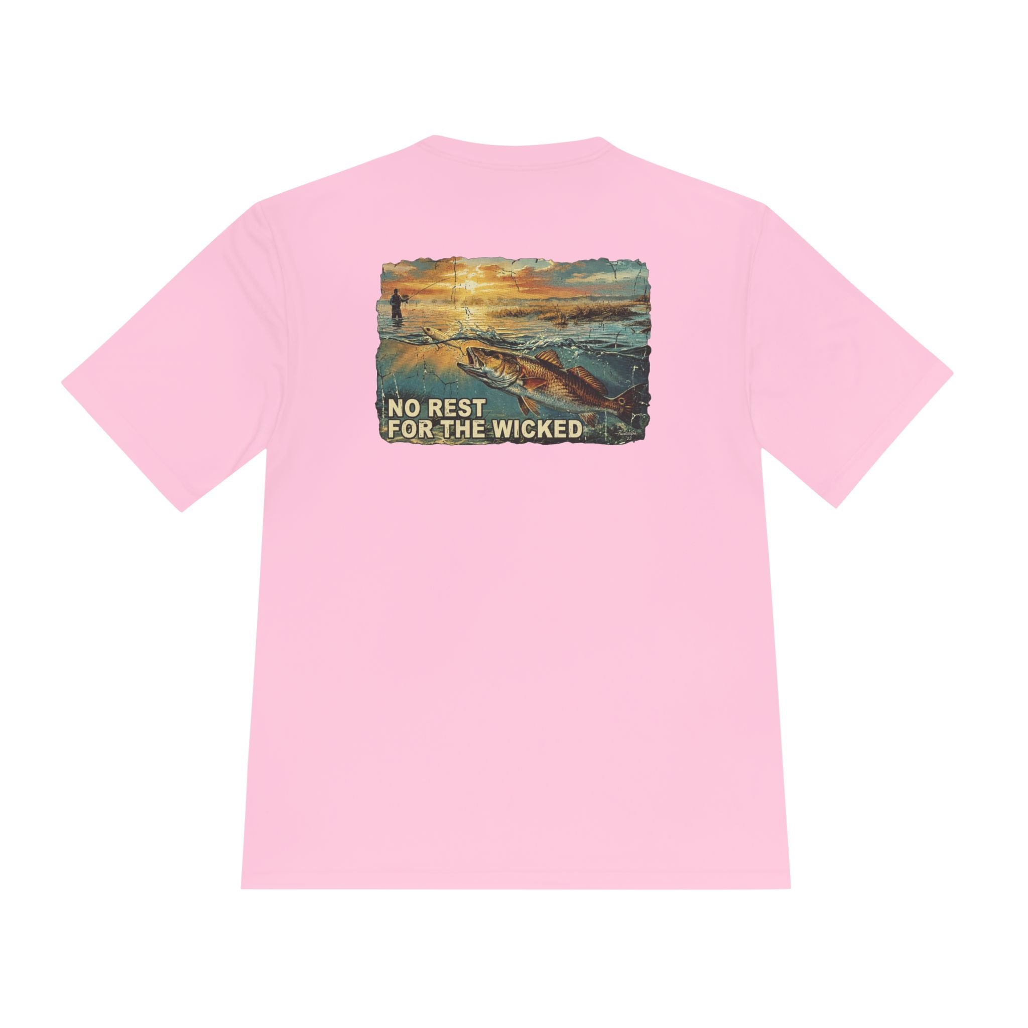 No Rest for the Wicked — Fishing T-Shirt