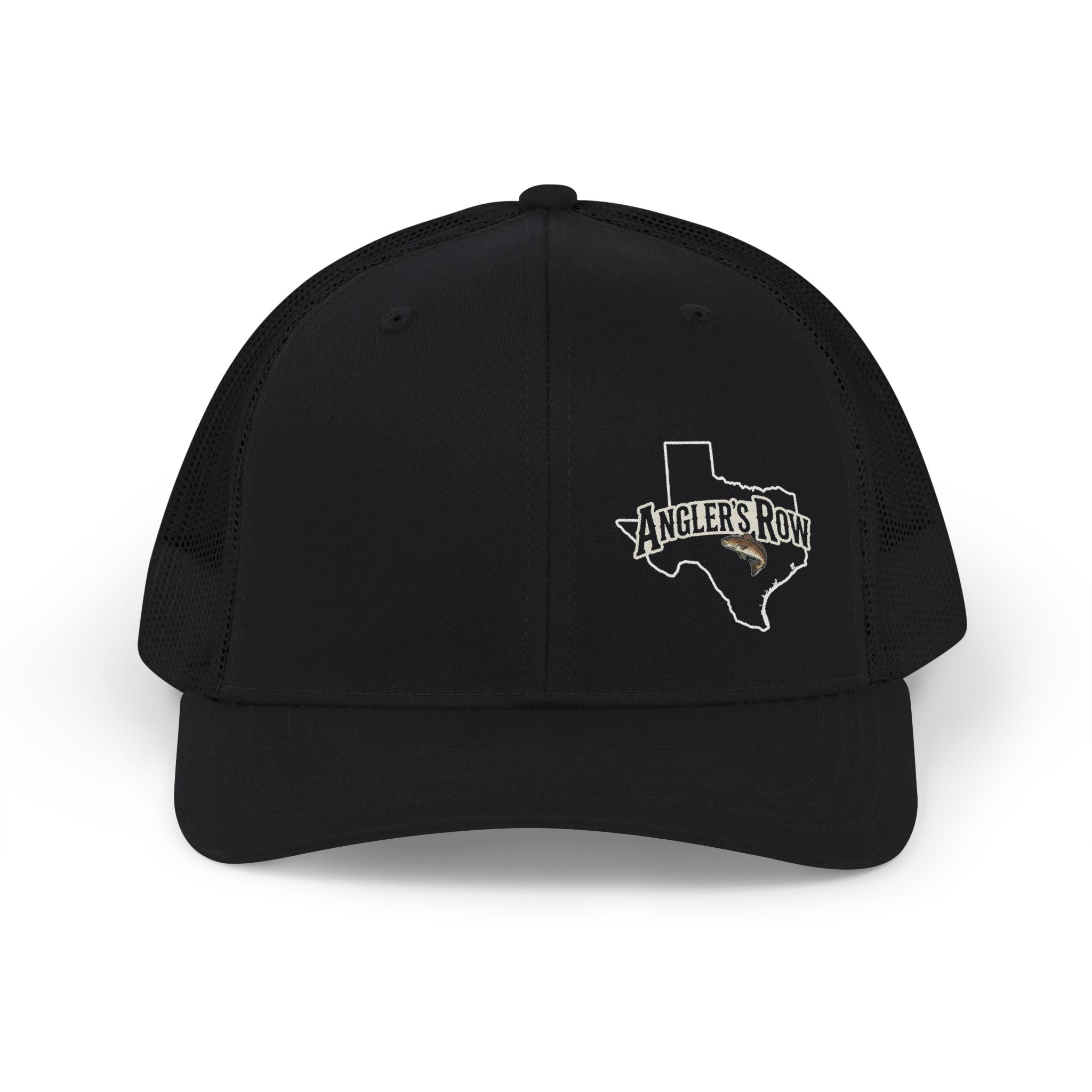 Texas Anglers Trucker Cap - Embroidered Lone Star Fishing Snapback