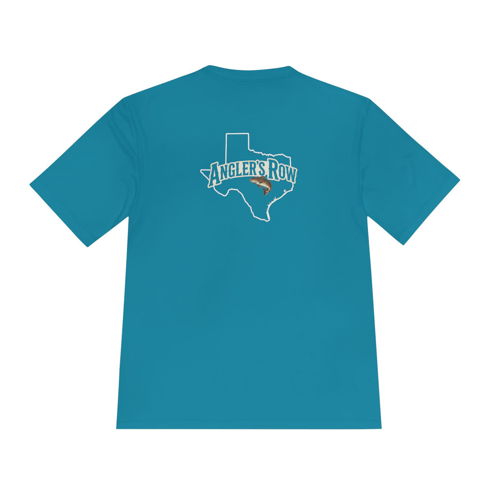 Texas Angler's Row Logo Moisture-Wicking Tee