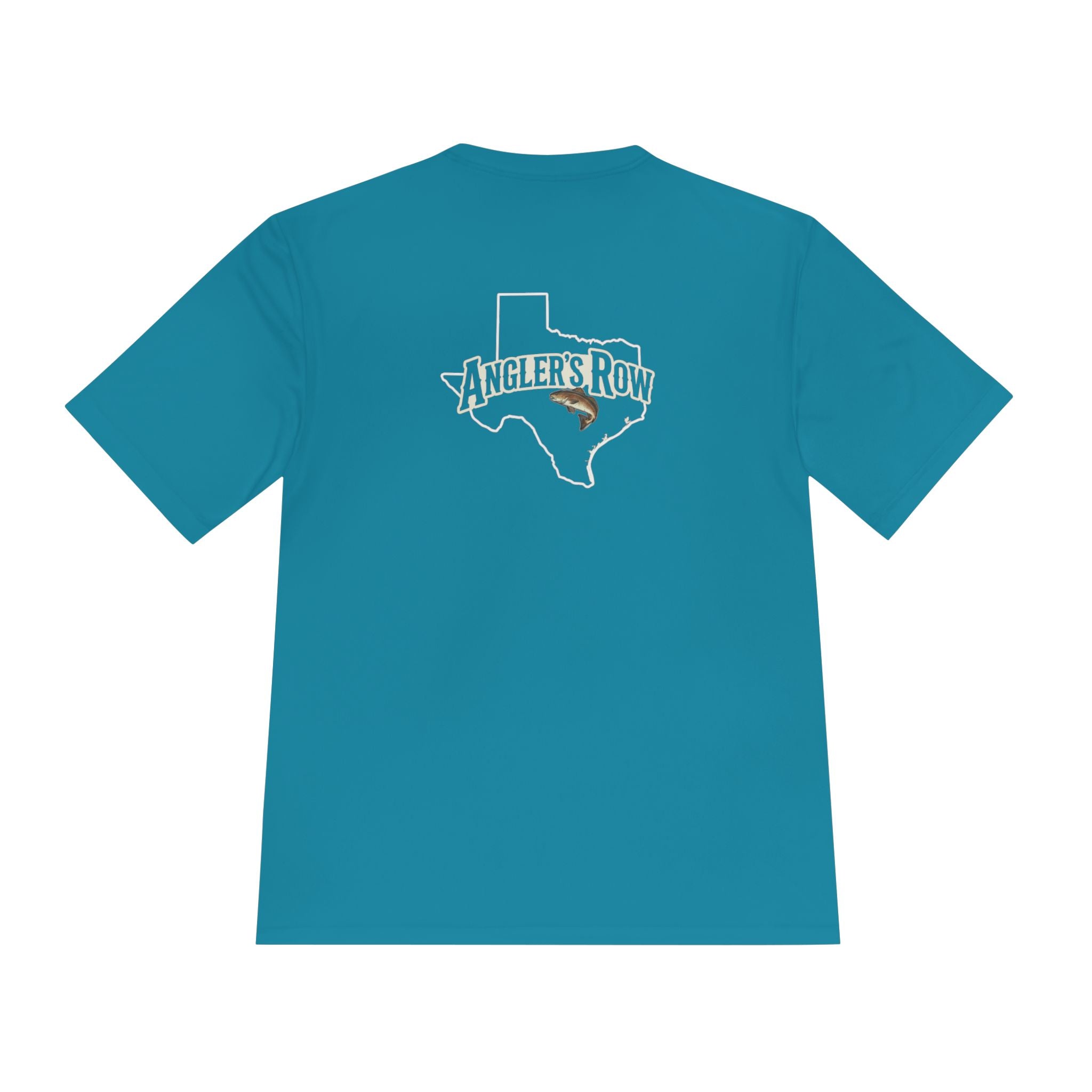 Texas Angler's Row Logo Moisture-Wicking Tee
