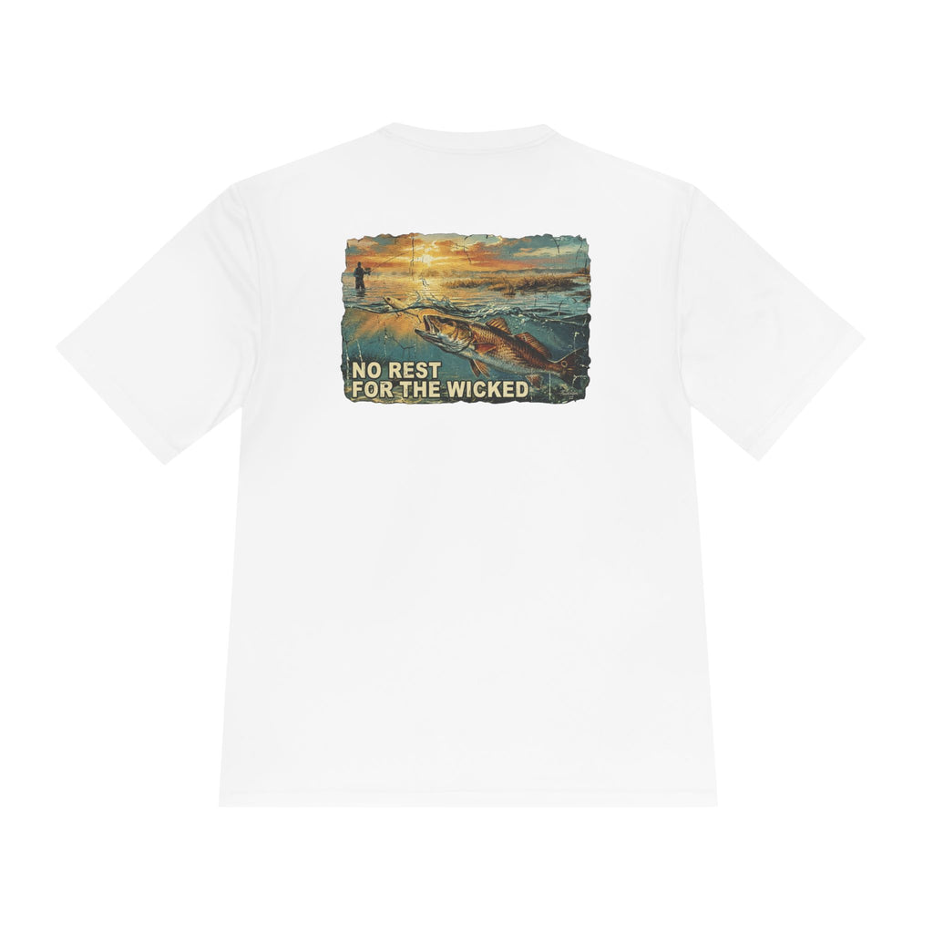 No Rest for the Wicked — Fishing T-Shirt
