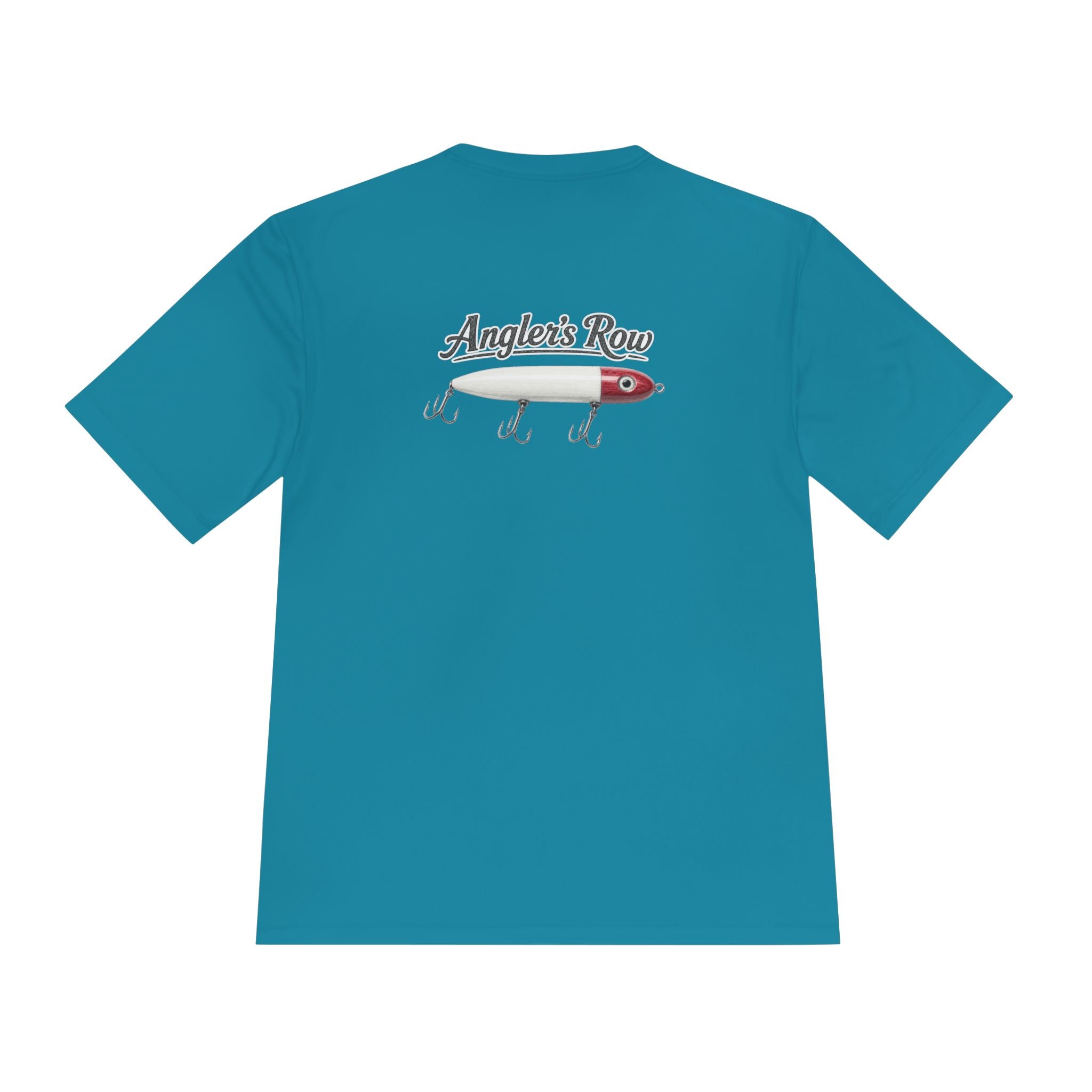 Fishing Lure Performance Tee — "Angler's Row" Moisture‑Wicking Shirt