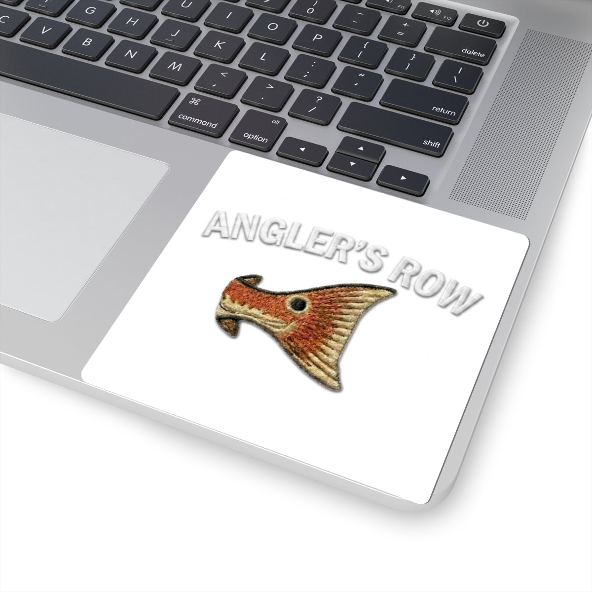 Angler's Row Fishing Decal
