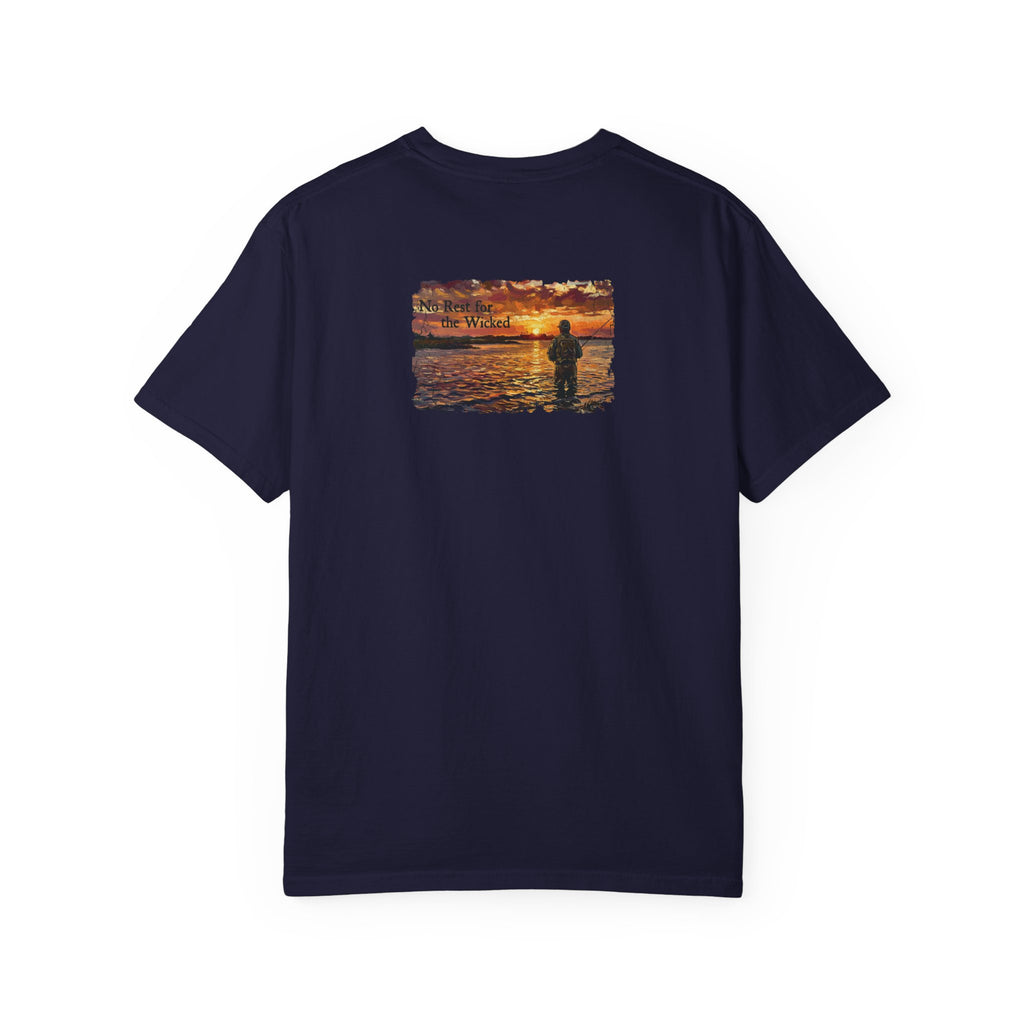 Sunset Angler T-Shirt — Cotton