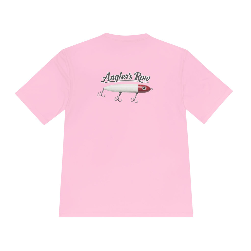 Fishing Lure Performance Tee — "Angler's Row" Moisture‑Wicking Shirt