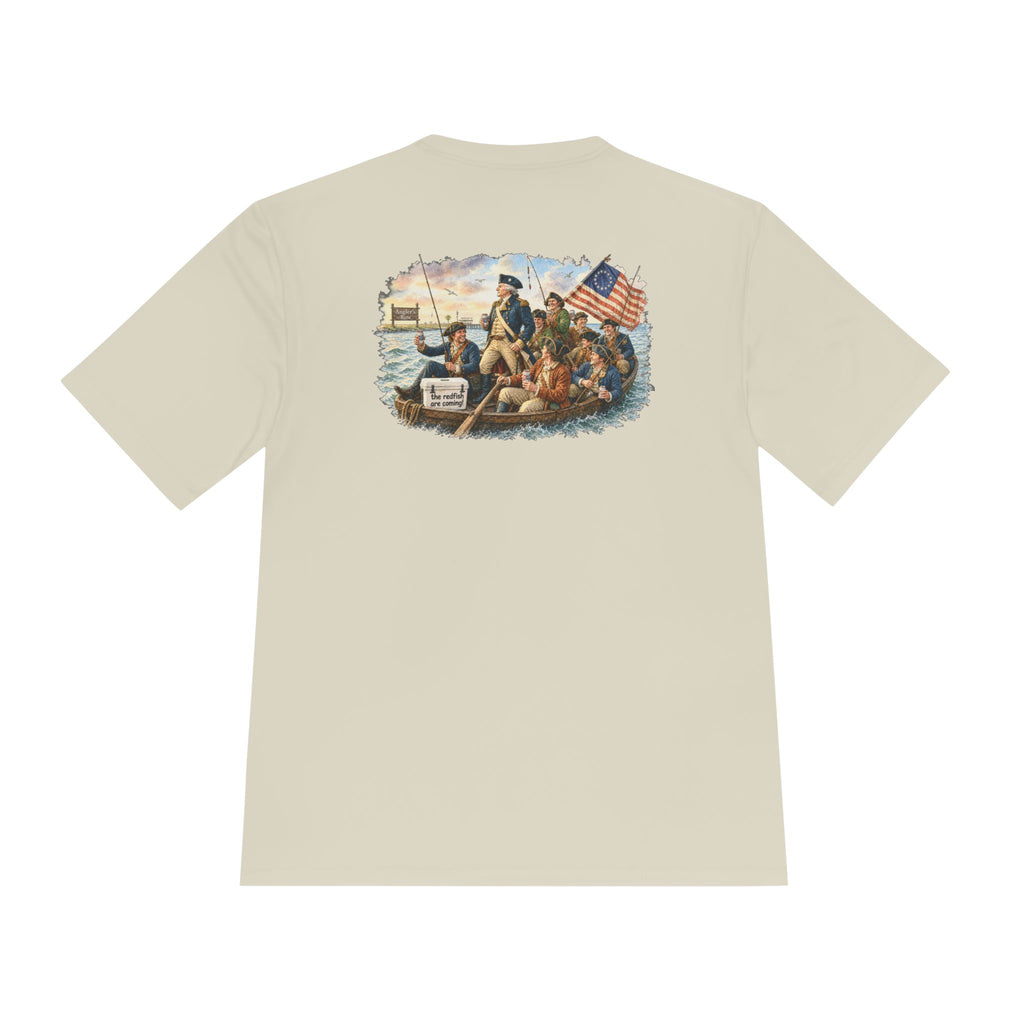 Fishing Forefathers Graphic Tee — Dri fit T Shirt