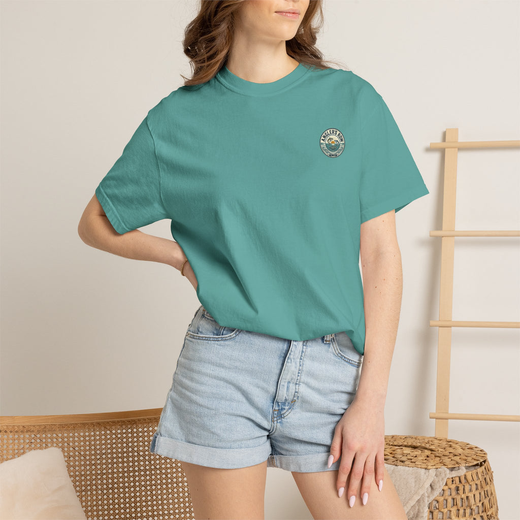 Angler's Row Fishing Lure T-Shirt | Vintage Bait Graphic