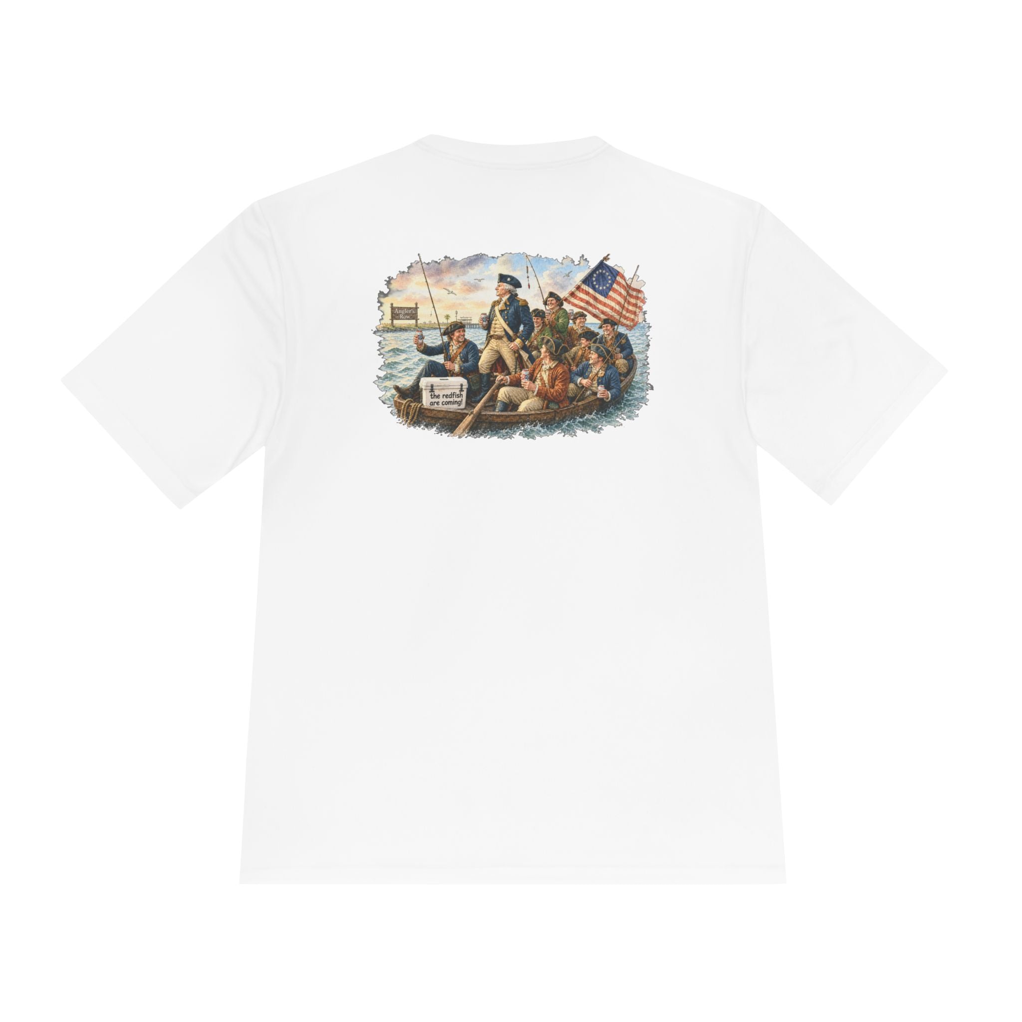 Fishing Forefathers Graphic Tee — Dri fit T Shirt