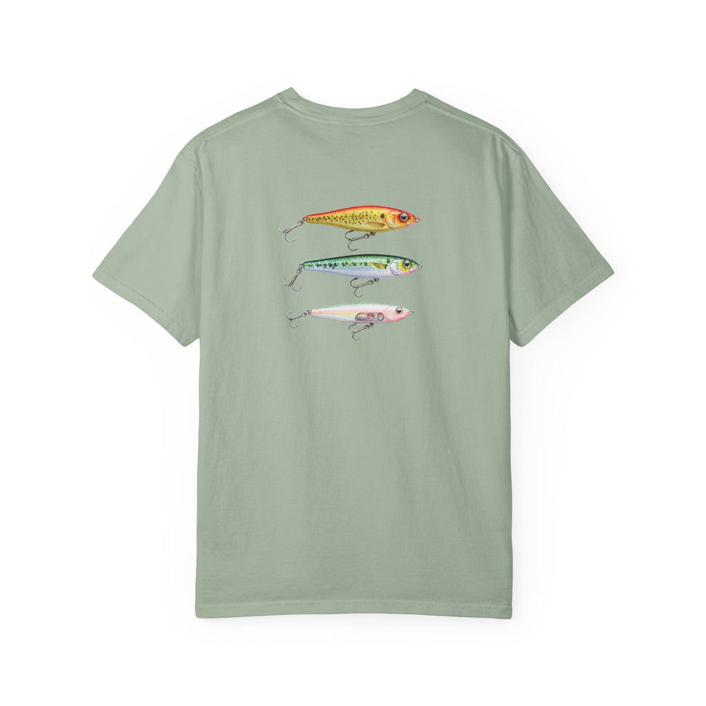 Fishing Lures T-Shirt | Vintage Bait Illustration