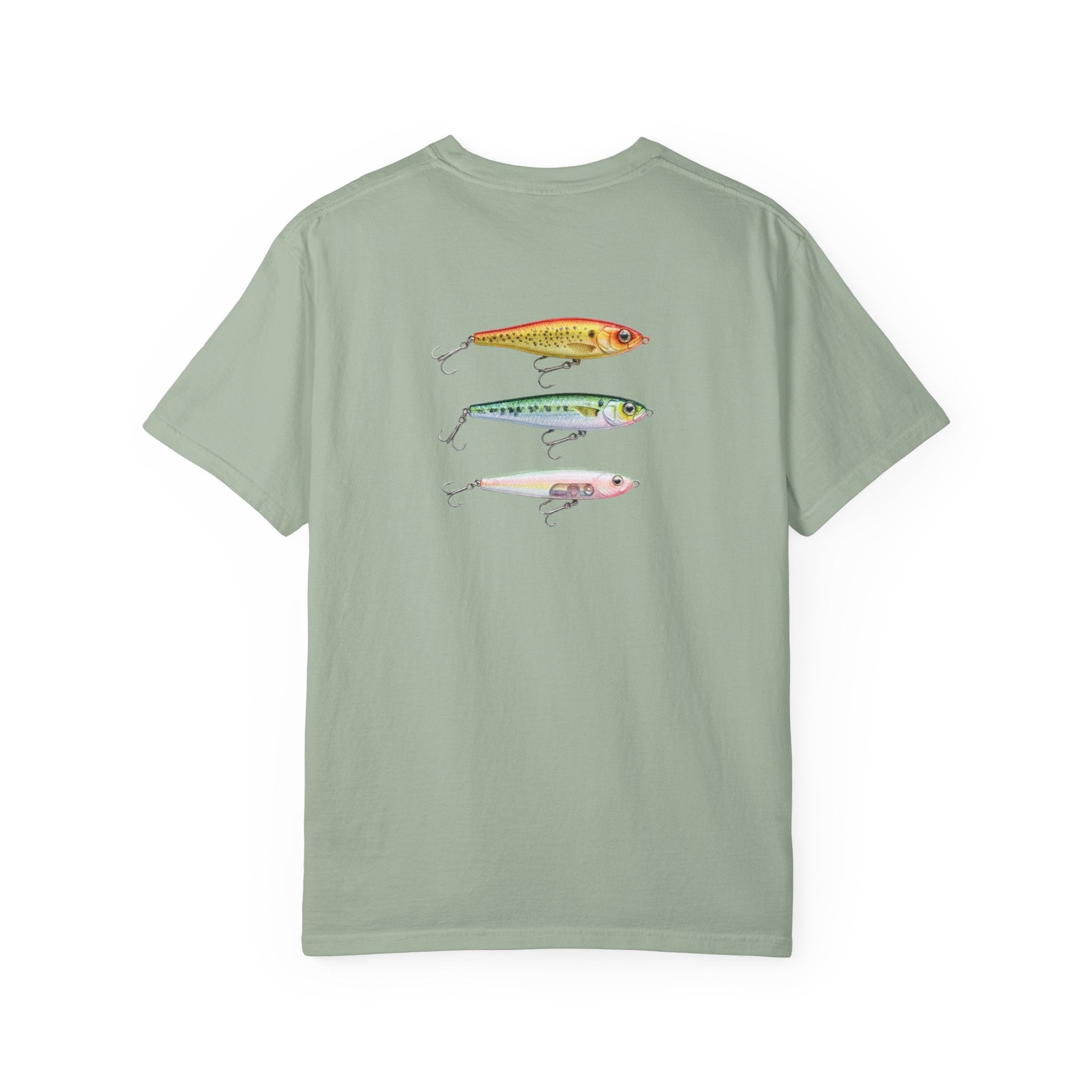 Fishing Lures T-Shirt | Vintage Bait Illustration