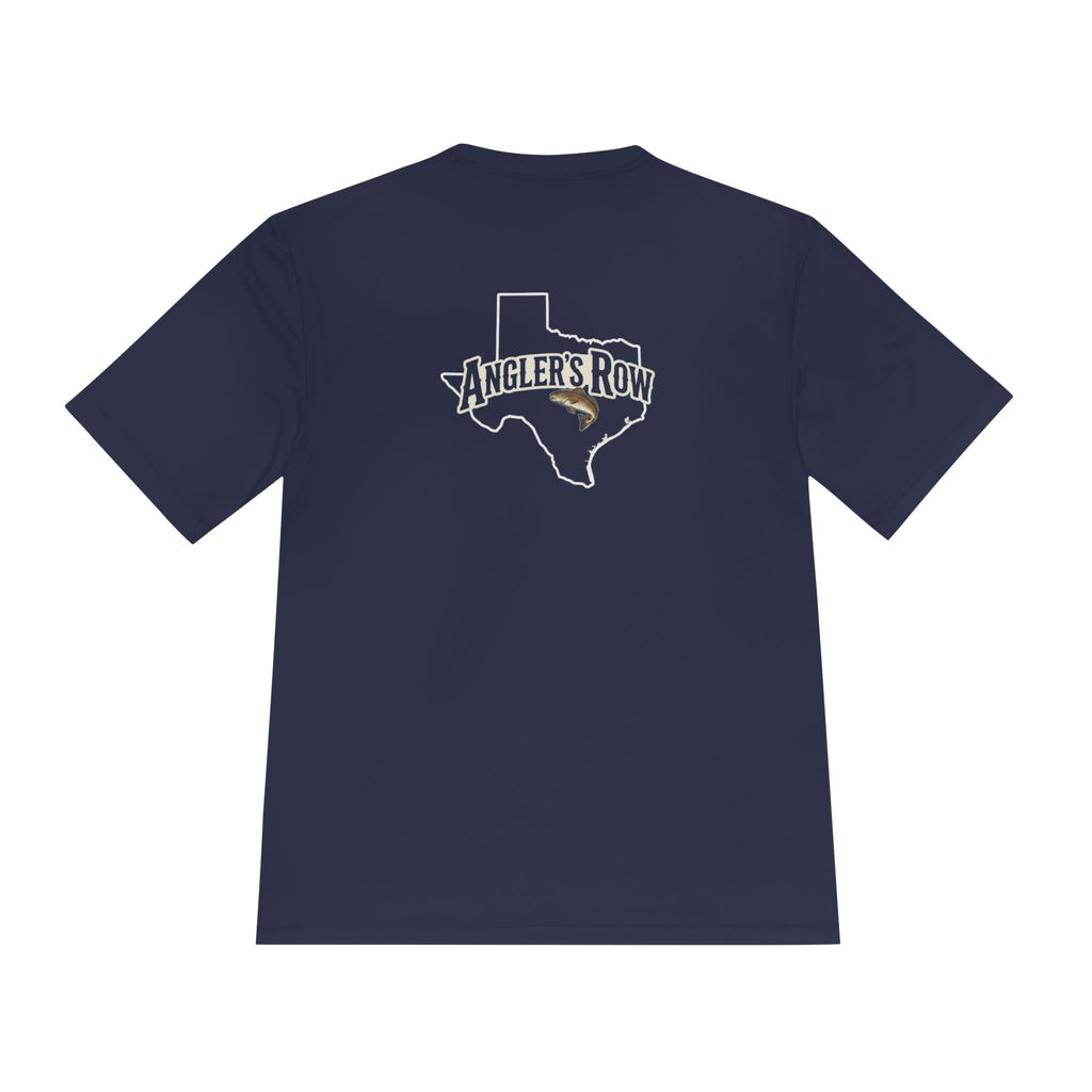 Texas Angler's Row Logo Moisture-Wicking Tee