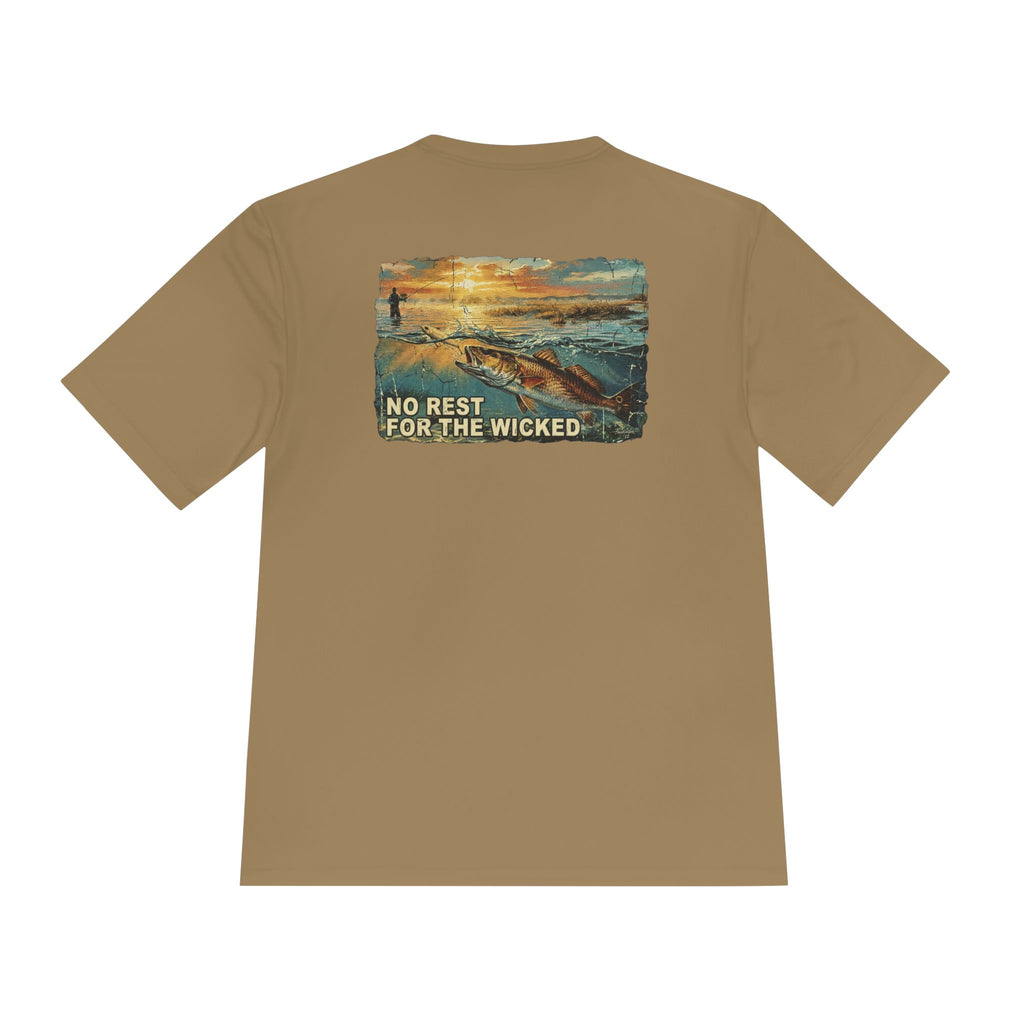 No Rest for the Wicked — Fishing T-Shirt