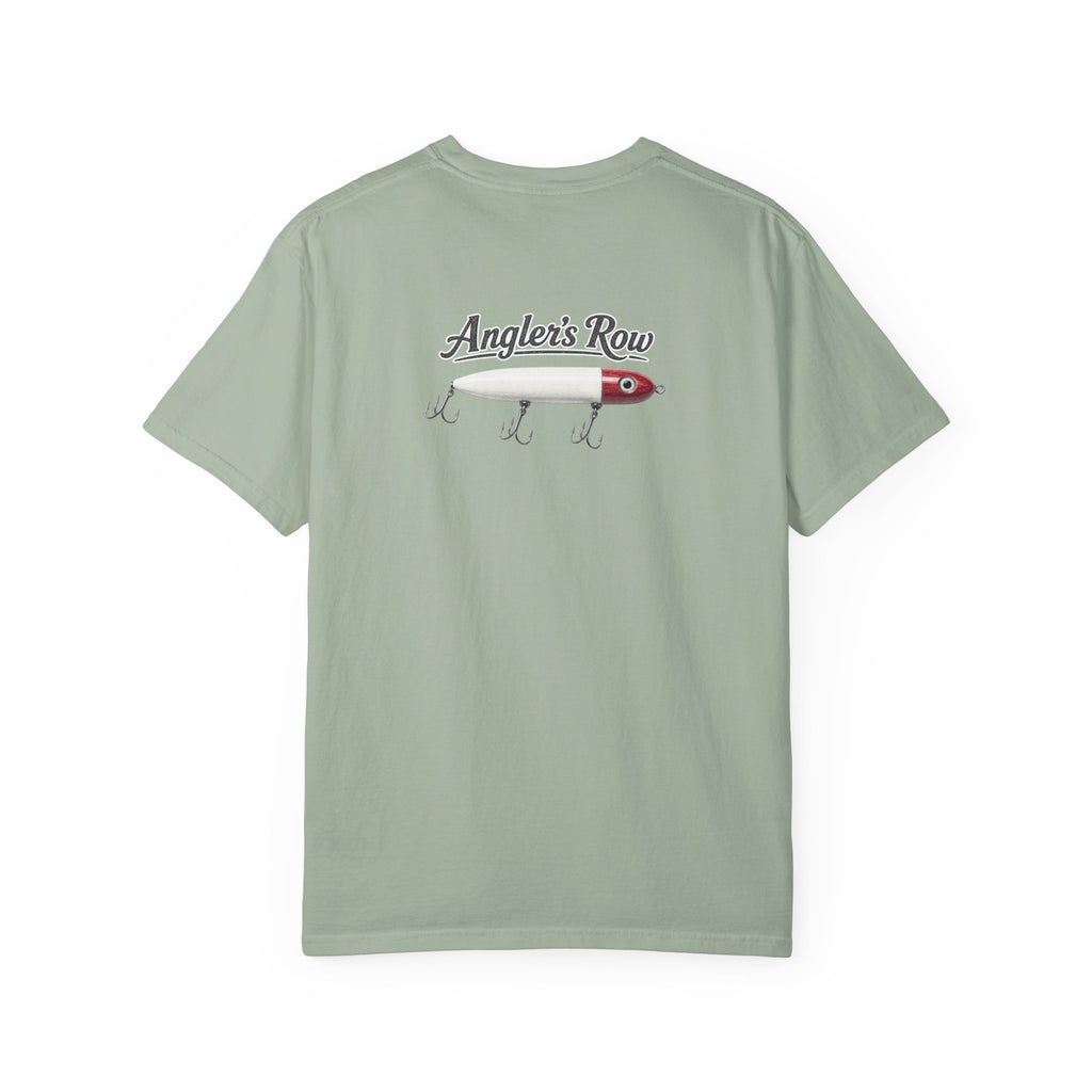 Angler's Row Fishing Lure T-Shirt | Vintage Bait Graphic