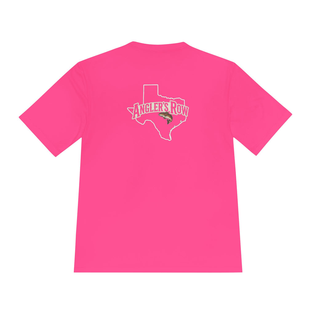 Texas Angler's Row Logo Moisture-Wicking Tee