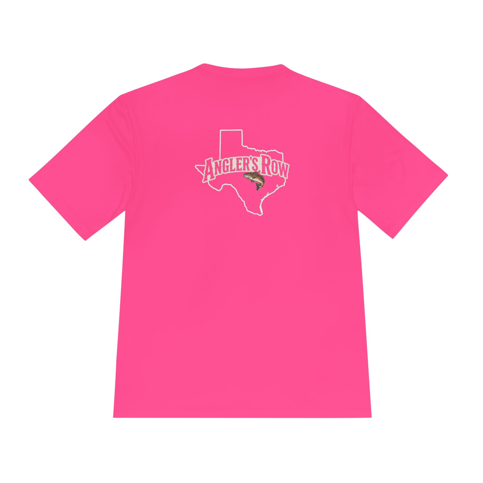Texas Angler's Row Logo Moisture-Wicking Tee