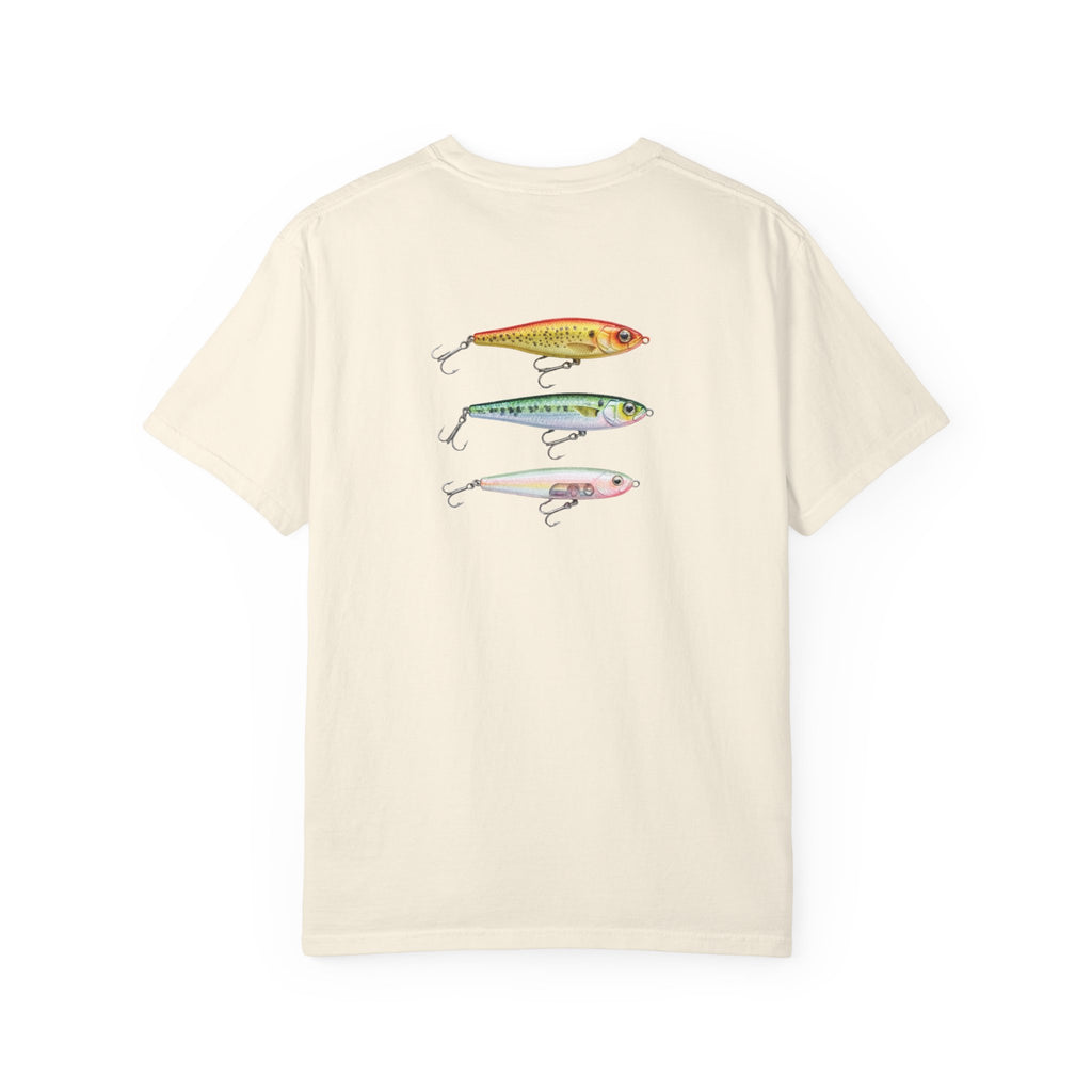 Fishing Lures T-Shirt | Vintage Bait Illustration