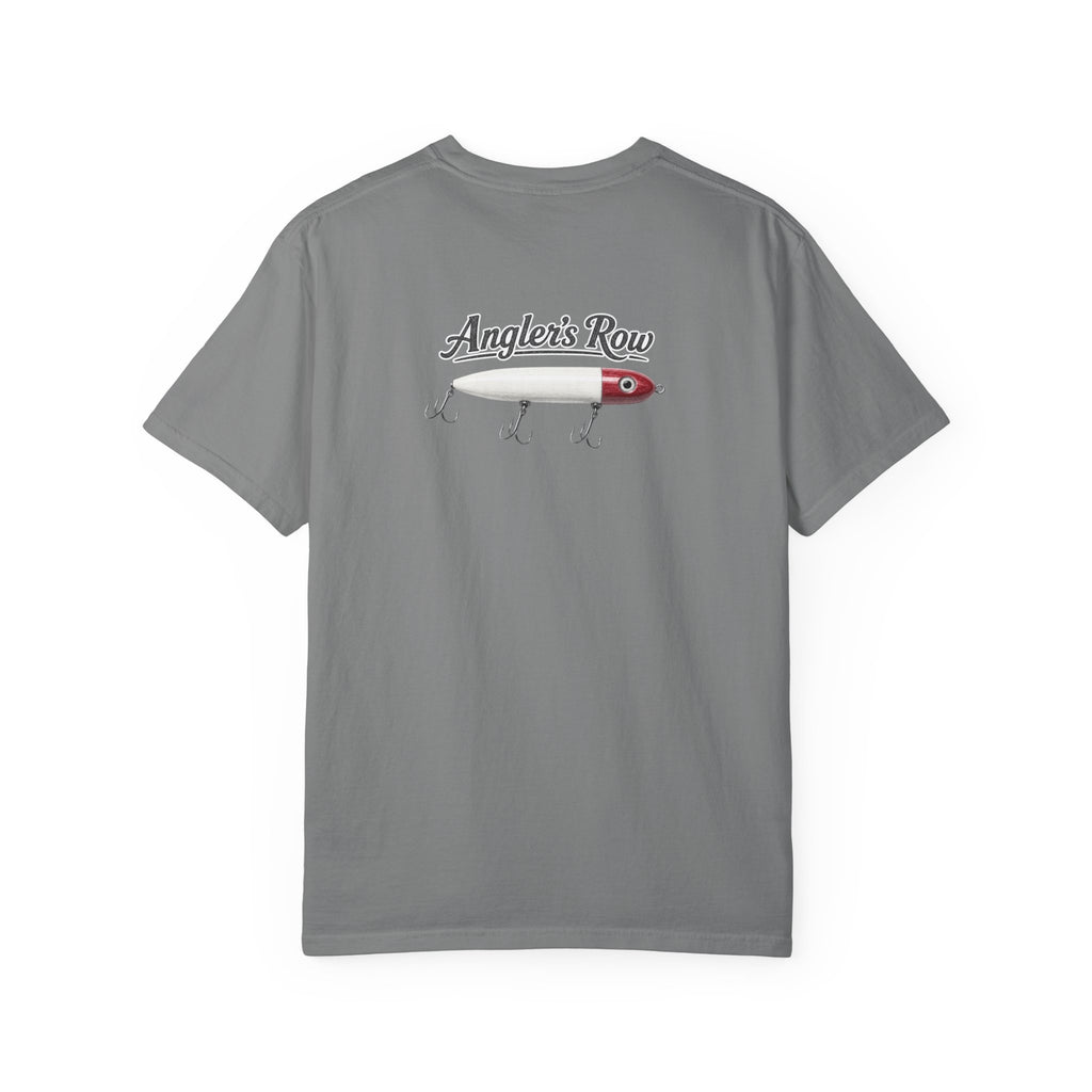 Angler's Row Fishing Lure T-Shirt | Vintage Bait Graphic