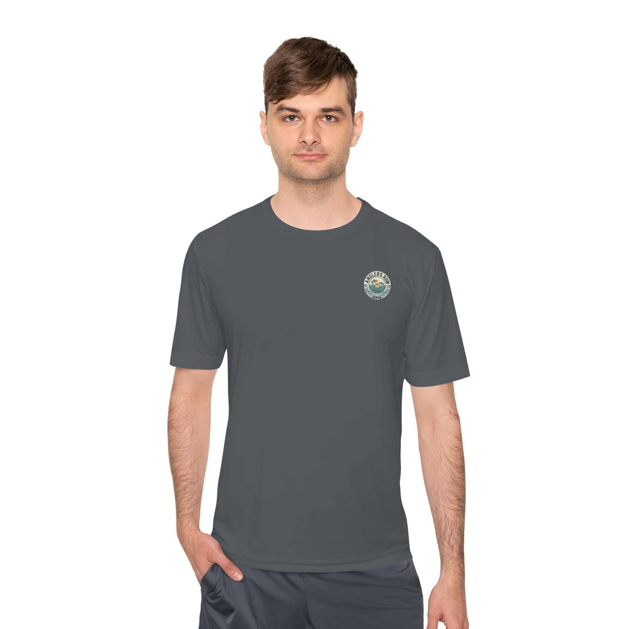 Texas Angler's Row Logo Moisture-Wicking Tee