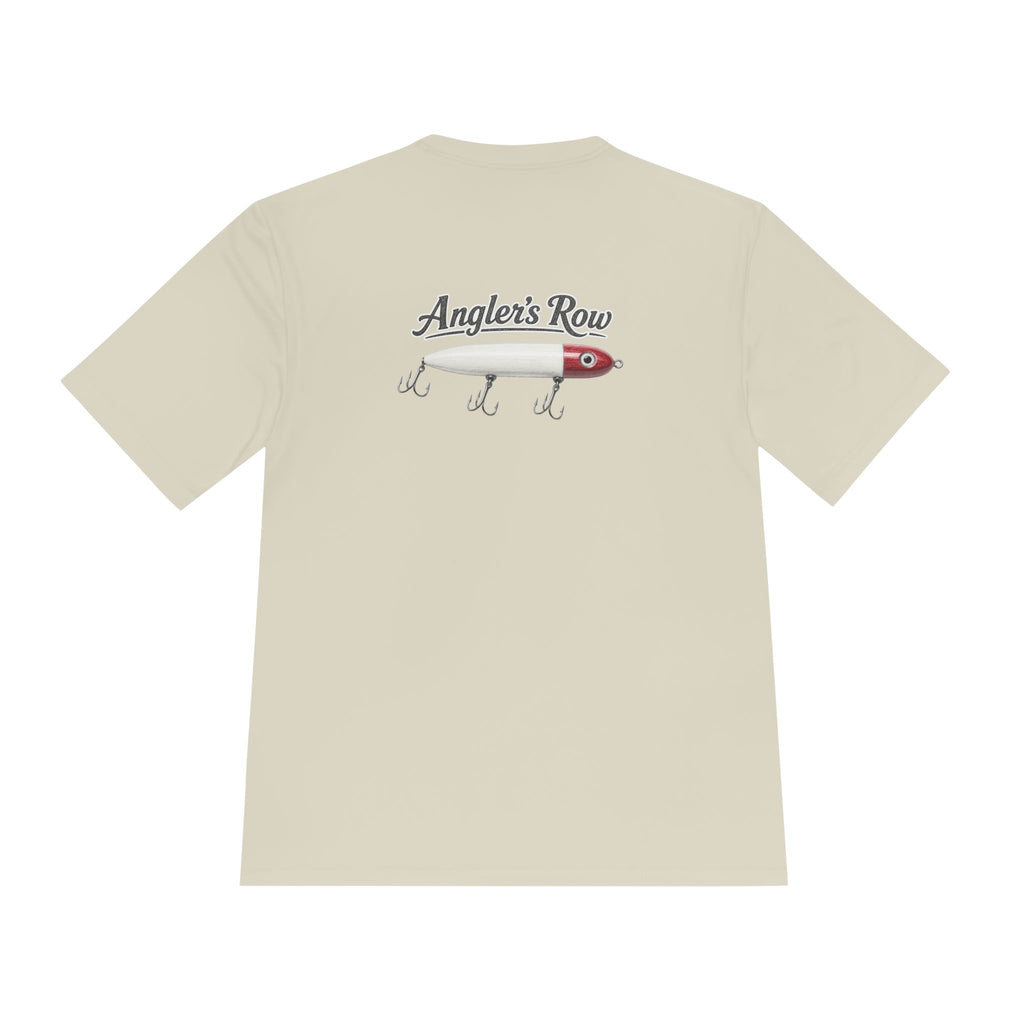 Fishing Lure Performance Tee — "Angler's Row" Moisture‑Wicking Shirt