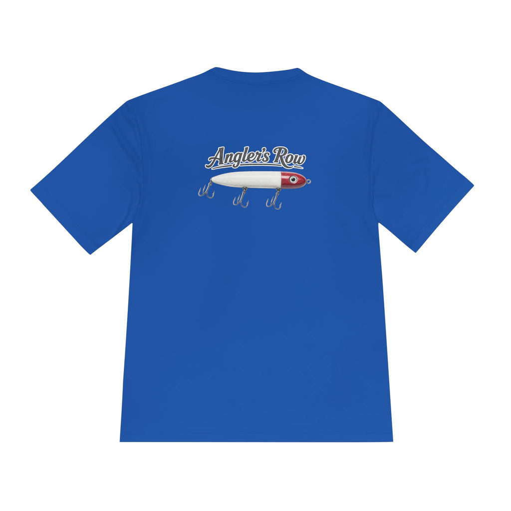 Fishing Lure Performance Tee — "Angler's Row" Moisture‑Wicking Shirt