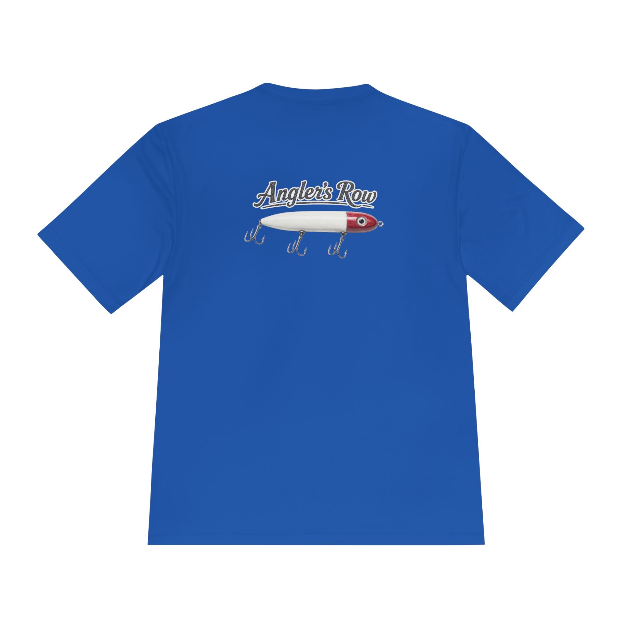 Fishing Lure Performance Tee — "Angler's Row" Moisture‑Wicking Shirt