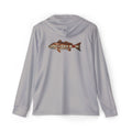 Fishing Hoodie — "Anglers Row" Performance Warmup Hoodie with Fish Logo