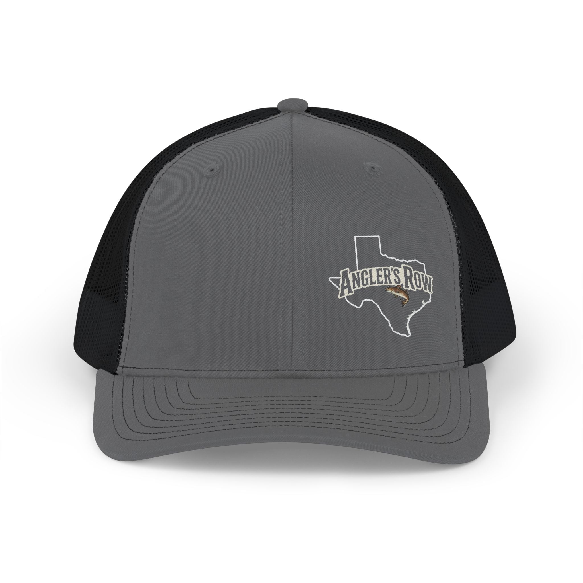 Texas Anglers Trucker Cap - Embroidered Lone Star Fishing Snapback