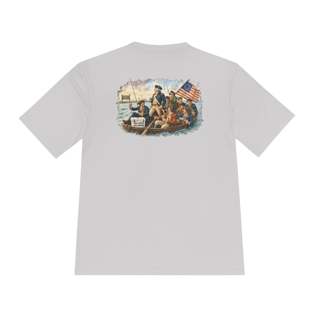 Fishing Forefathers Graphic Tee — Dri fit T Shirt