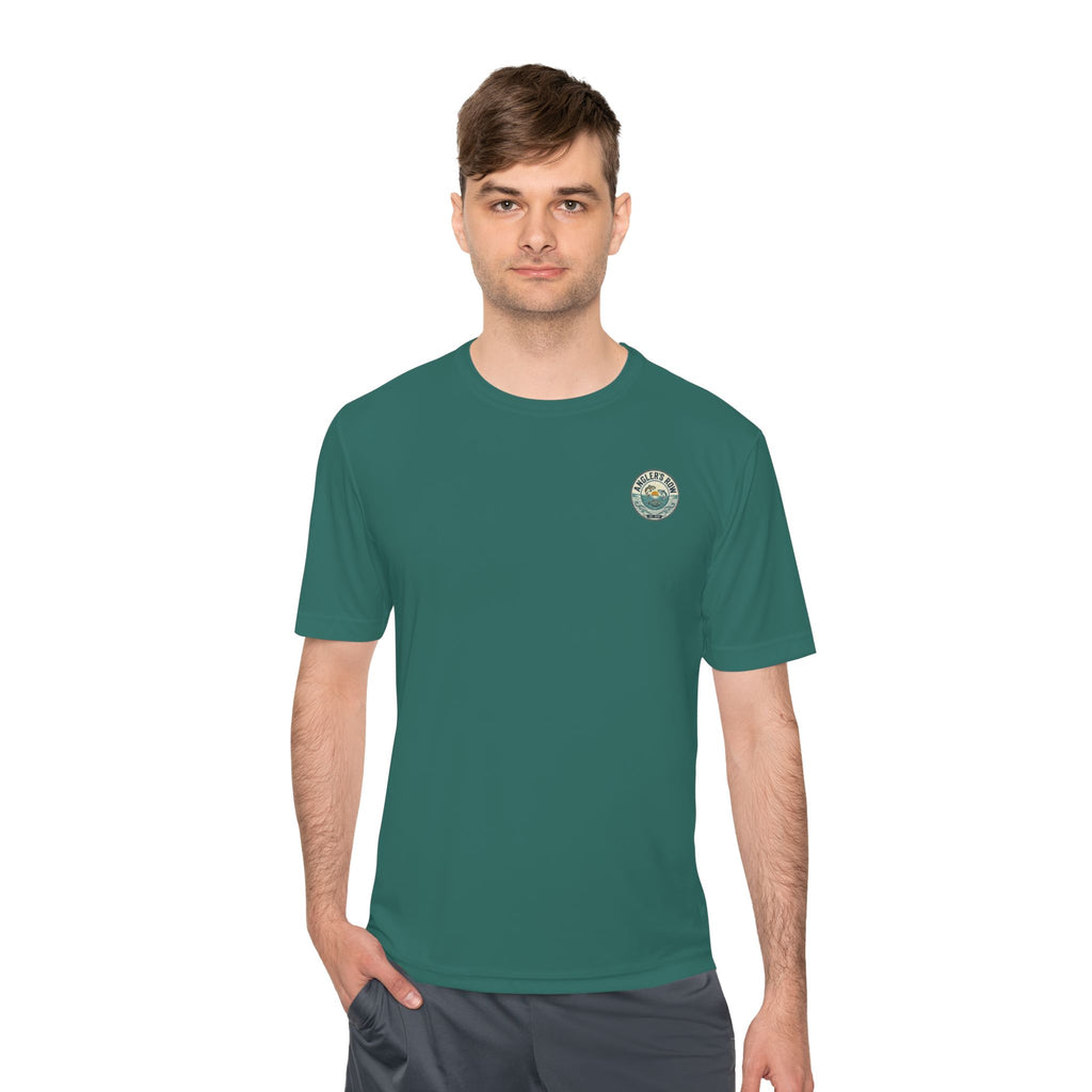 Texas Angler's Row Logo Moisture-Wicking Tee