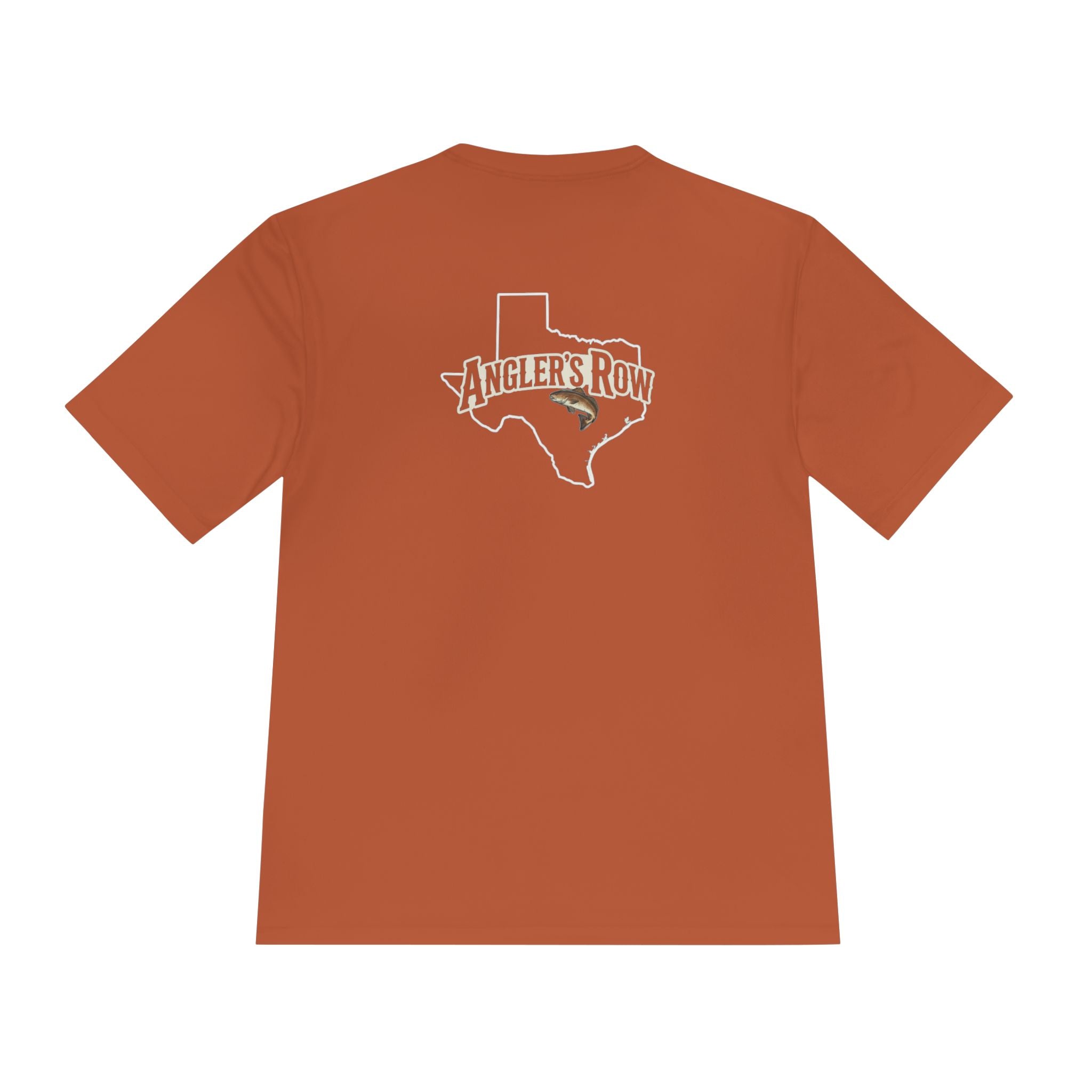 Texas Angler's Row Logo Moisture-Wicking Tee
