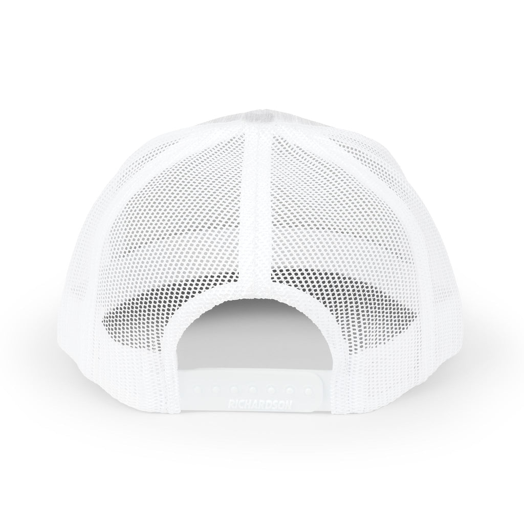 Anglers Row Fish Logo Snapback Cap | Trucker Hat, Fishing Emblem