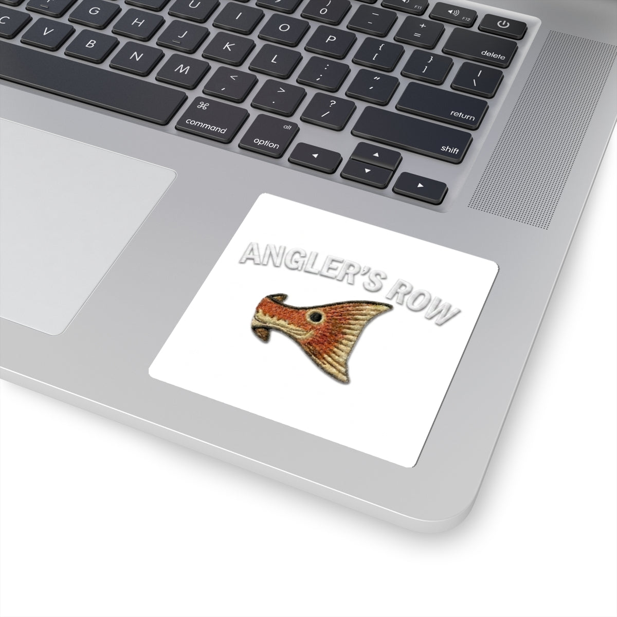 Angler's Row Fishing Decal